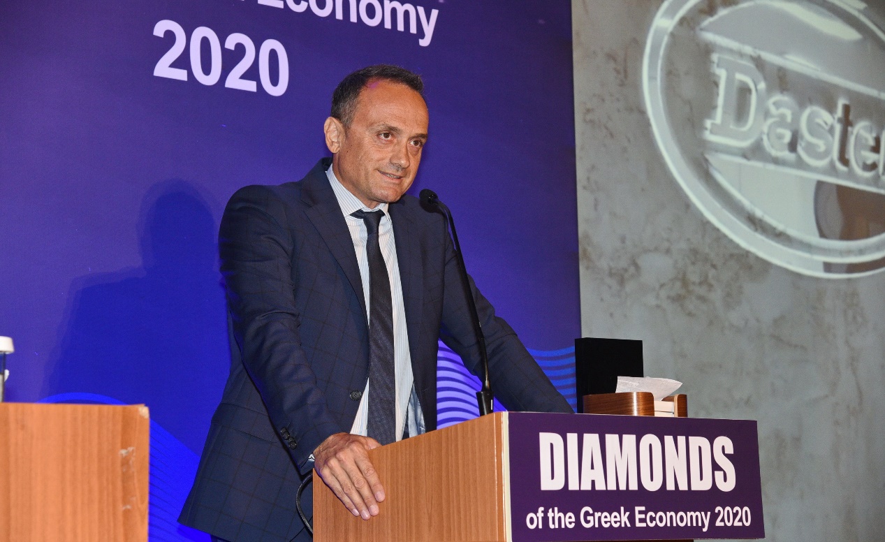 DASTERI is awarded a “Diamond of the Greek Economy” award for the second year in a row