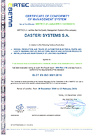 9001-2015 certificate